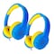Contixo Premium Kids Headphones, Blue, 2PK KB2 Blue - alternate 1